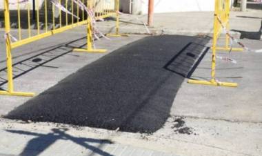 En los próximos días se realizará el pintado de reductores de velocidad en la ciudad