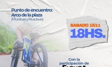La ONG Involucrate convoca a una bicicleteada para concientizar sobre el abuso infantil