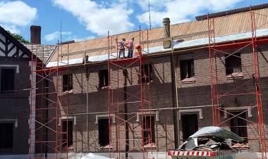 Continúa el plan de obras en la Base Naval Puerto Belgrano