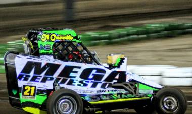 Midget: Pilotos rosaleños fueron parte de la fecha 4 del Campeonato Estival 2025/26