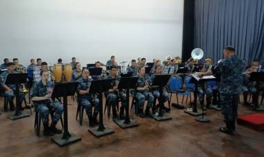 La Banda de Música de la Base Naval Puerto Belgrano, desde adentro