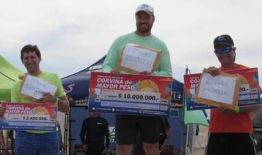 Un puntaltense se llevó un premio millonario en un concurso de pesca