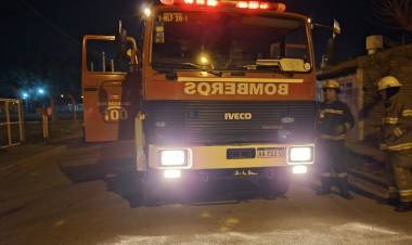 Una Navidad sin descanso para los Bomberos Voluntarios de Punta Alta