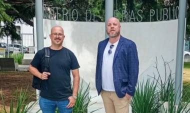 Los concejales Medina y Gómez llevaron a la audiencia pública los reclamos de vecinos por el agua