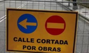 Este jueves habrá dos cortes de calles por obras de recambio de cañerias de agua