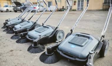 El Municipio de Coronel Rosales suma nuevas barredoras para reforzar la limpieza urbana