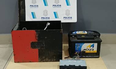 Allanamientos por robo: un aprehendido y elementos recuperados