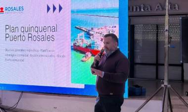 Puerto Rosales presentó su plan quinquenal de desarrollo
