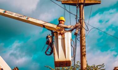 Este jueves habrá un corte de energía eléctrica en un amplio sector de la Zona Sur