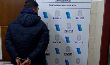 Un hombre fue aprehendido por desobediencia, resistencia a la autoridad y amenazas
