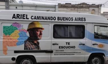 Un vecino de Punta Alta recorre los 135 municipios bonaerenses 
