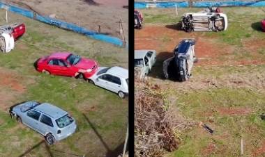 Desde Bomberos Voluntarios aclararon la presencia de vehículos en el predio del Punta Alta Rugby Club