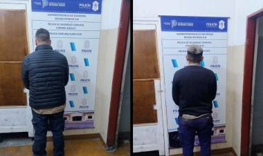 Aprehendieron a dos sujetos que se habían dado a la fuga en el robo de cables