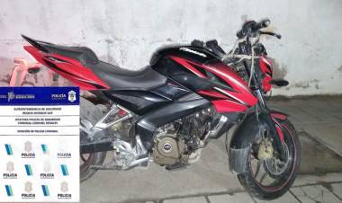 Robó una moto, lo siguieron con cámaras y lo encontraron a la media hora