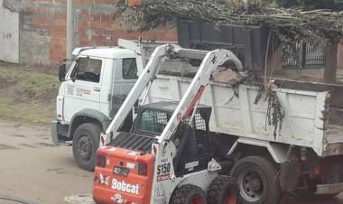 El Municipio de Coronel Rosales difundió un cronograma de recolección de voluminosos para Septiembre