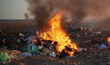 Preocupación de Bomberos Voluntarios por la cantidad de incendios generados por quema de basura