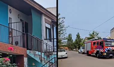 Una fuga de gas provocó la intoxicación de un hombre que debió ser hospitalizado