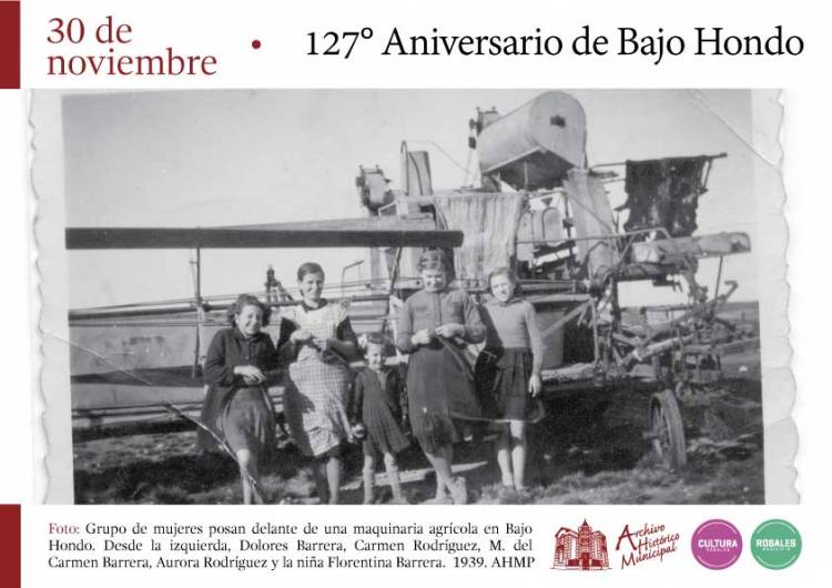 127 Aniversario de la localidad de Bajo Hondo