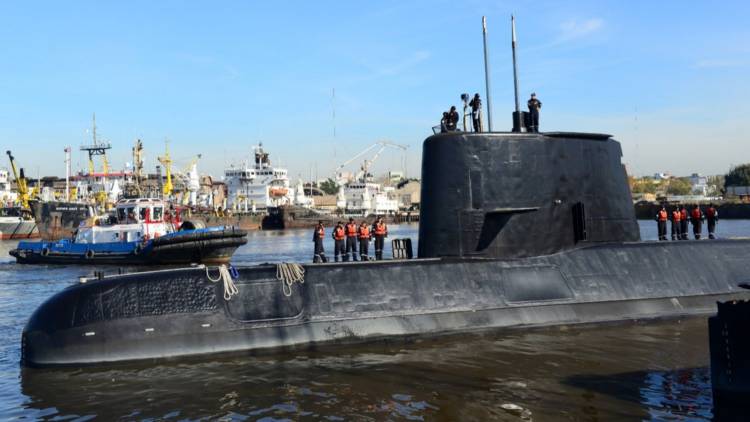 ARA San Juan: los familiares se reunieron a ver las imágenes del submarino