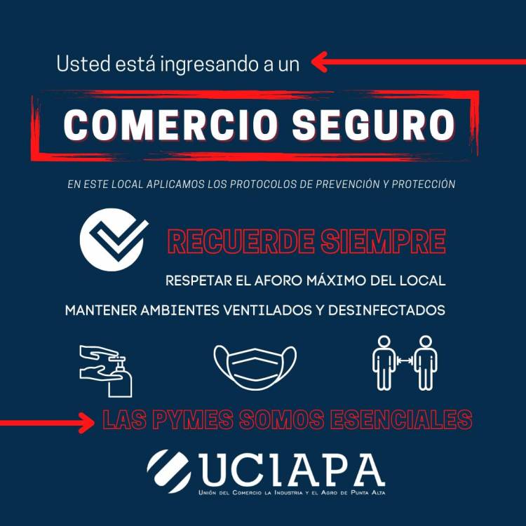 UCIAPA lanzó la campaña de difusión "Comercio Seguro"