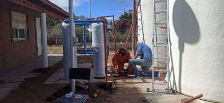 Se realizaron mejoras en la Planta Potabilizadora de agua en Bajo Hondo