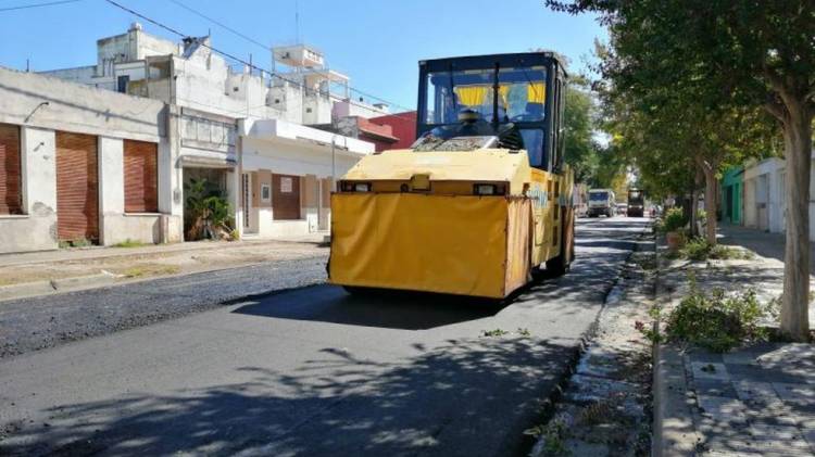 Cortes al tránsito por tareas de repavimentación en calles céntricas