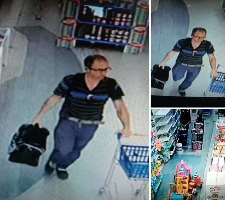 Un delincuente robó elementos por casi 100 mil pesos de un local comercial céntrico