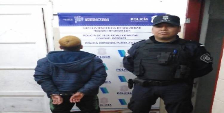 Un hombre amenazó a su vecina, le rompió la tranquera y fue detenido