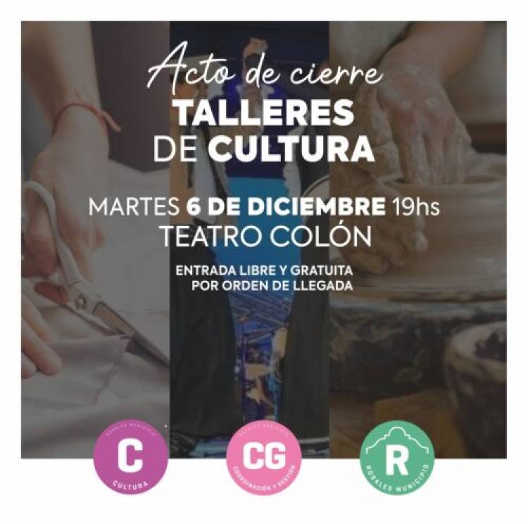 Los talleres gratuitos de Cultura tendrán su gran cierre de año en el Teatro Colón 