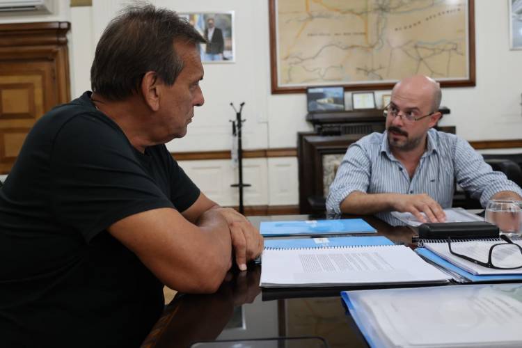 Importante reunión por la traza ferroviaria Punta Alta - Bahía Blanca