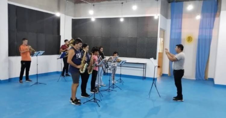Se inició la actividad en el Instituto de Música "Crucero Belgrano"