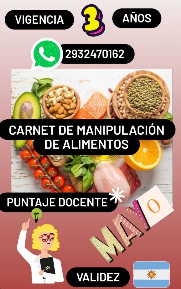 INOCUITA iniciará nuevo curso de manipulación de alimentos en el mes de Mayo 2023