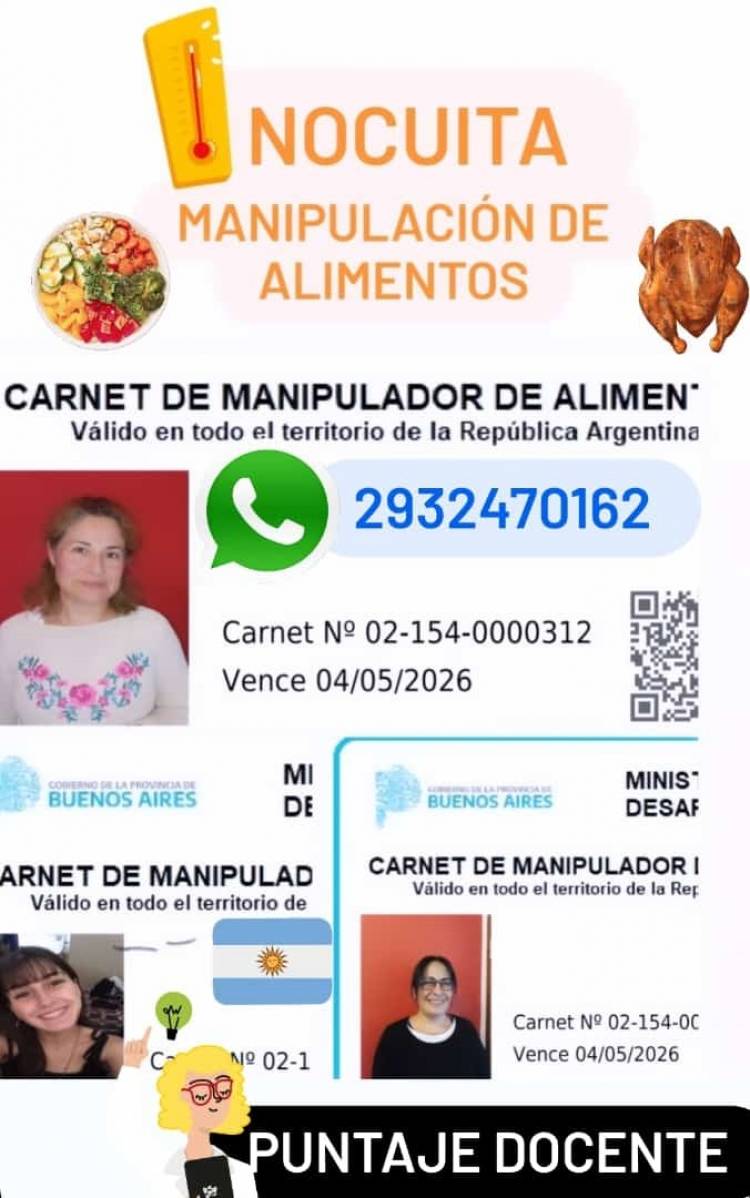 INOCUITA iniciará nuevo curso de manipulación de alimentos en el mes de Mayo 2023