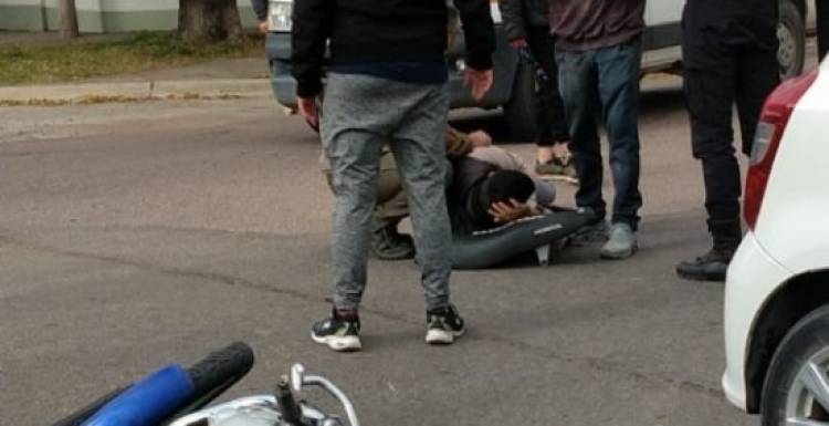 Ocurrieron dos accidentes de tránsito donde las protagonistas fueron motos