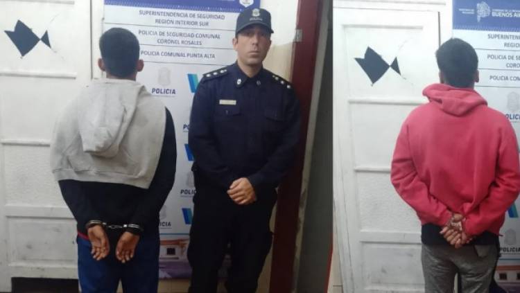 Detuvieron a dos delincuentes por violación de domicilio