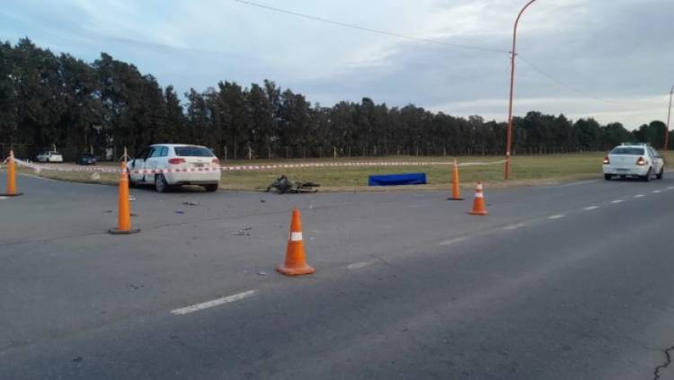 Accidente fatal en ruta 229 altura al ingreso a Pago Chico
