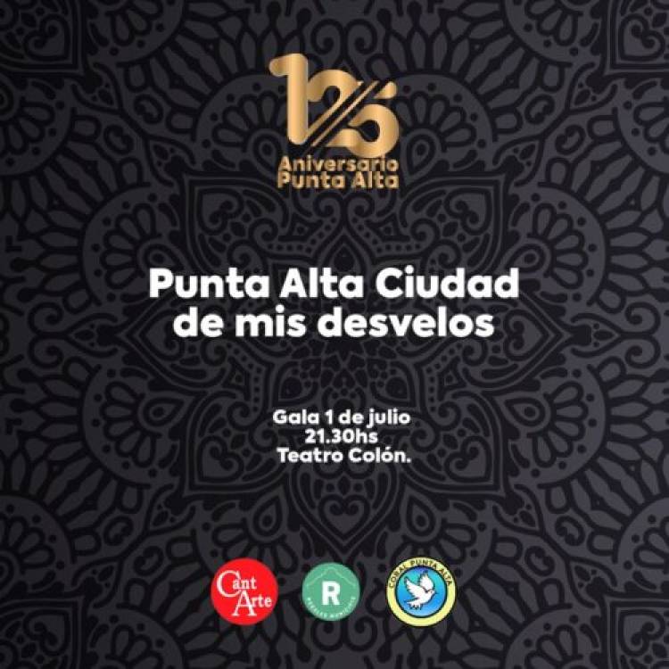 Los festejos del 125° aniversario de Punta Alta iniciarán el sábado en un renovado Teatro Colón 