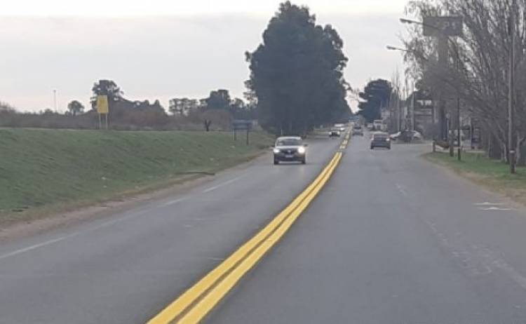 Se realizaran trabajos de pintura en la ruta 229