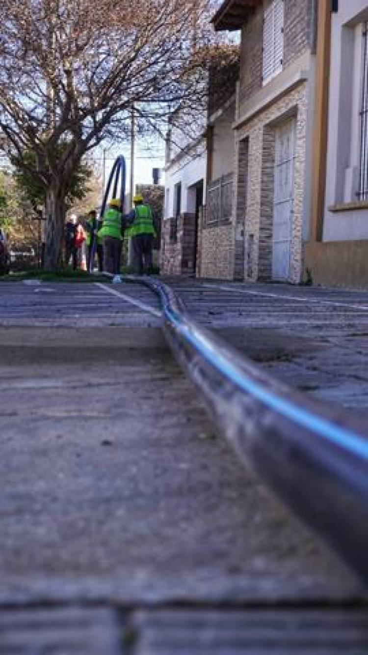 Desde ABSA informan que se cambiaron más de nueve mil metros de caños 