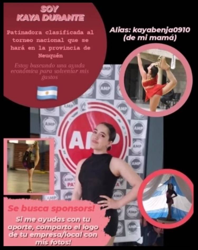 Joven Puntaltense busca sponsors para participar del Campeonato Nacional de Patinaje