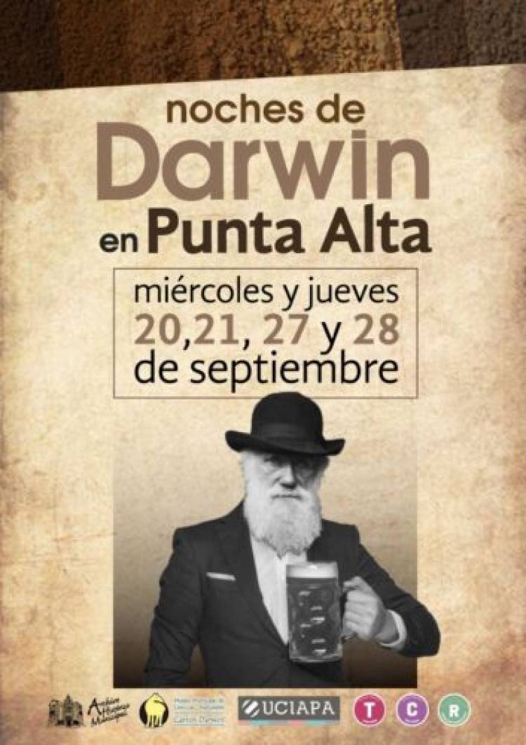 Una nueva edición de las noches de Darwin en Punta Alta comienza este miércoles 