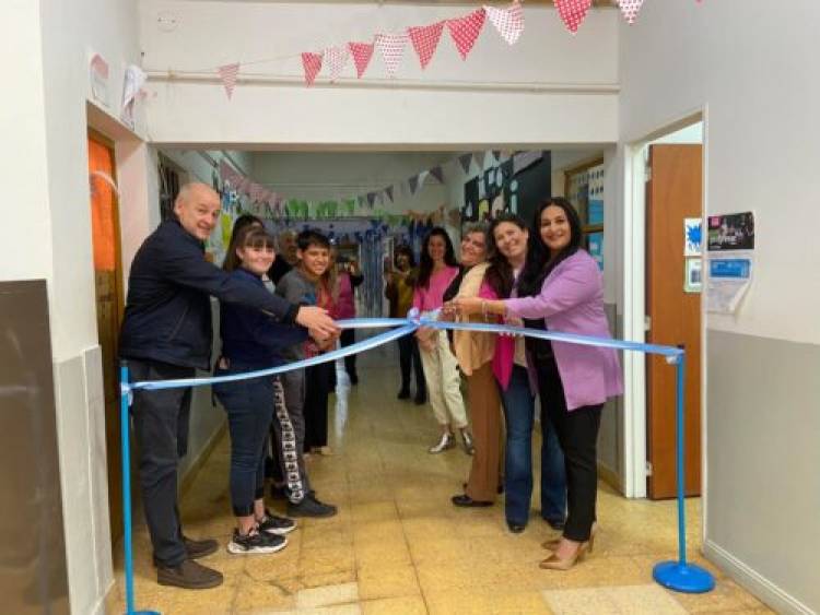 El Intendente Uset inauguró la obra de ampliación del edificio de la Escuela Secundaria N°6 de Nueva Bahía 