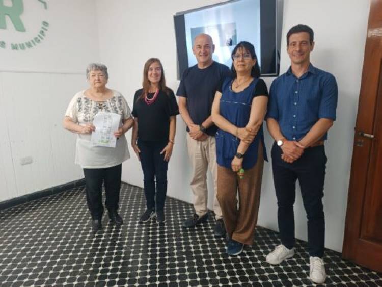 El Municipio firmó comodato con la ONG “Metamorfosis” oficializando la tenencia de dos oficinas en el ex Sanatorio