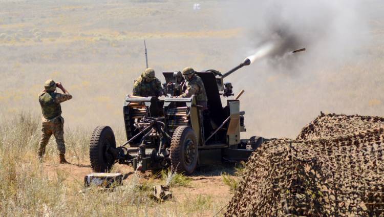 La Brigada Anfibia de Infantería de Marina se adiestró en los terrenos de Baterías