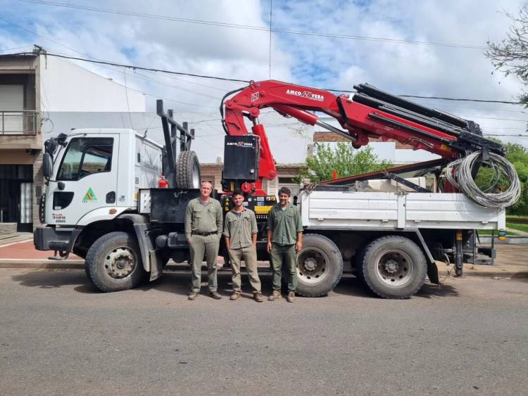 La Cooperativa Eléctrica de Saladillo se sumó a colaborar en el distrito