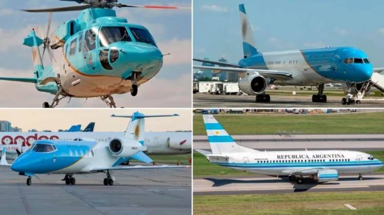 El Gobierno Nacional le transferirá a la Fuerza Aérea toda su flota de aviones oficiales