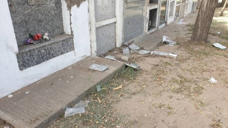 Por tercer día consecutivo, continúan los robos dentro del cementerio municipal