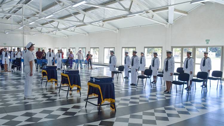 Egreso del curso de Integración Militar en la ESSA