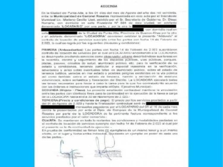 El Intendente Aristimuño dijo que Uset utilizó recursos para contratar “observadores urbanos”