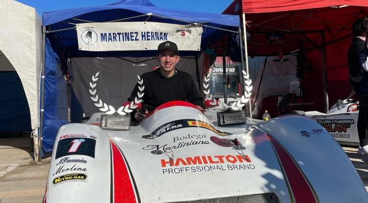 Brillante desempeño del Puntaltense Hernán Martinez en la tercera fecha del Sport Prototipos